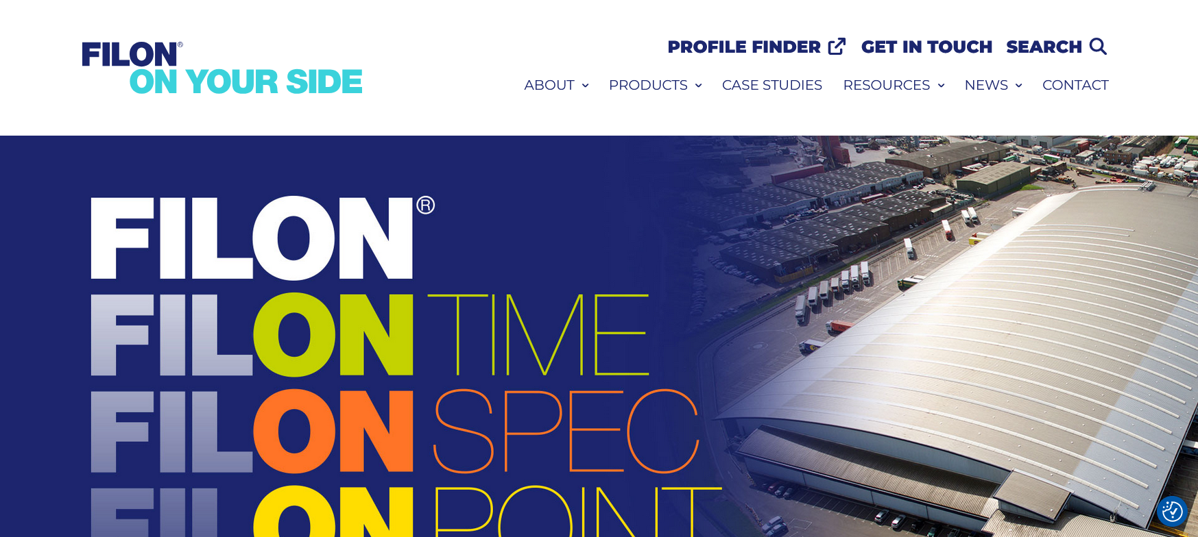 FILON Products Ltd Website Screenshot 001