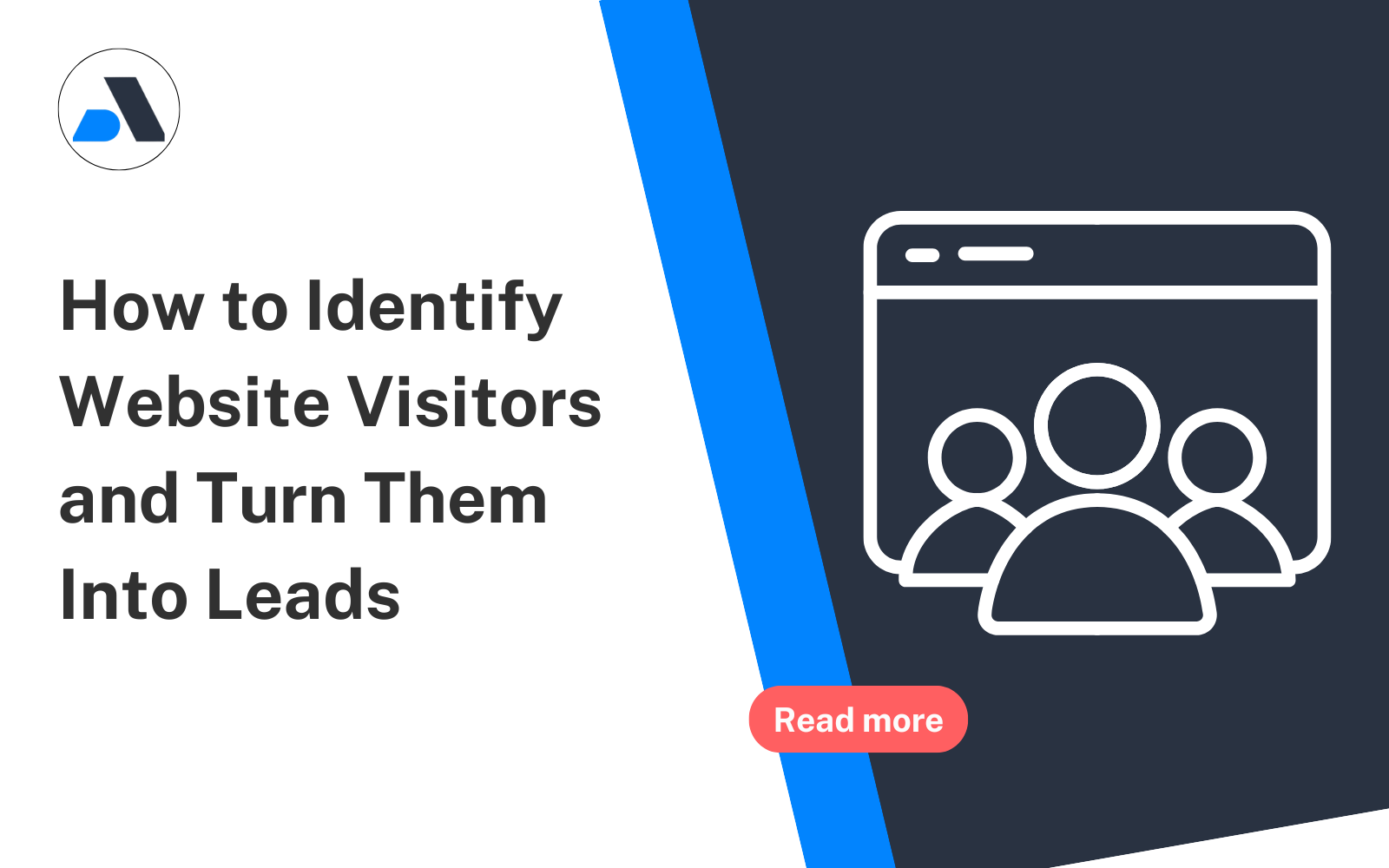 how to identify website visitors and turn them into leads
