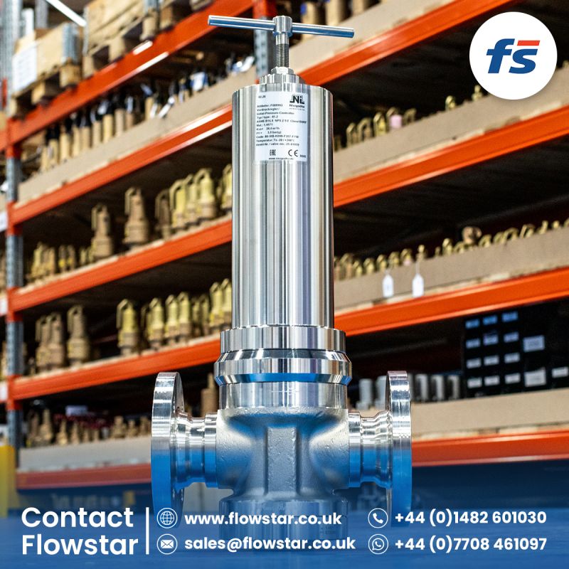 Niezgodka safety valves, reducing valves and sustaining valves available from Flowstar