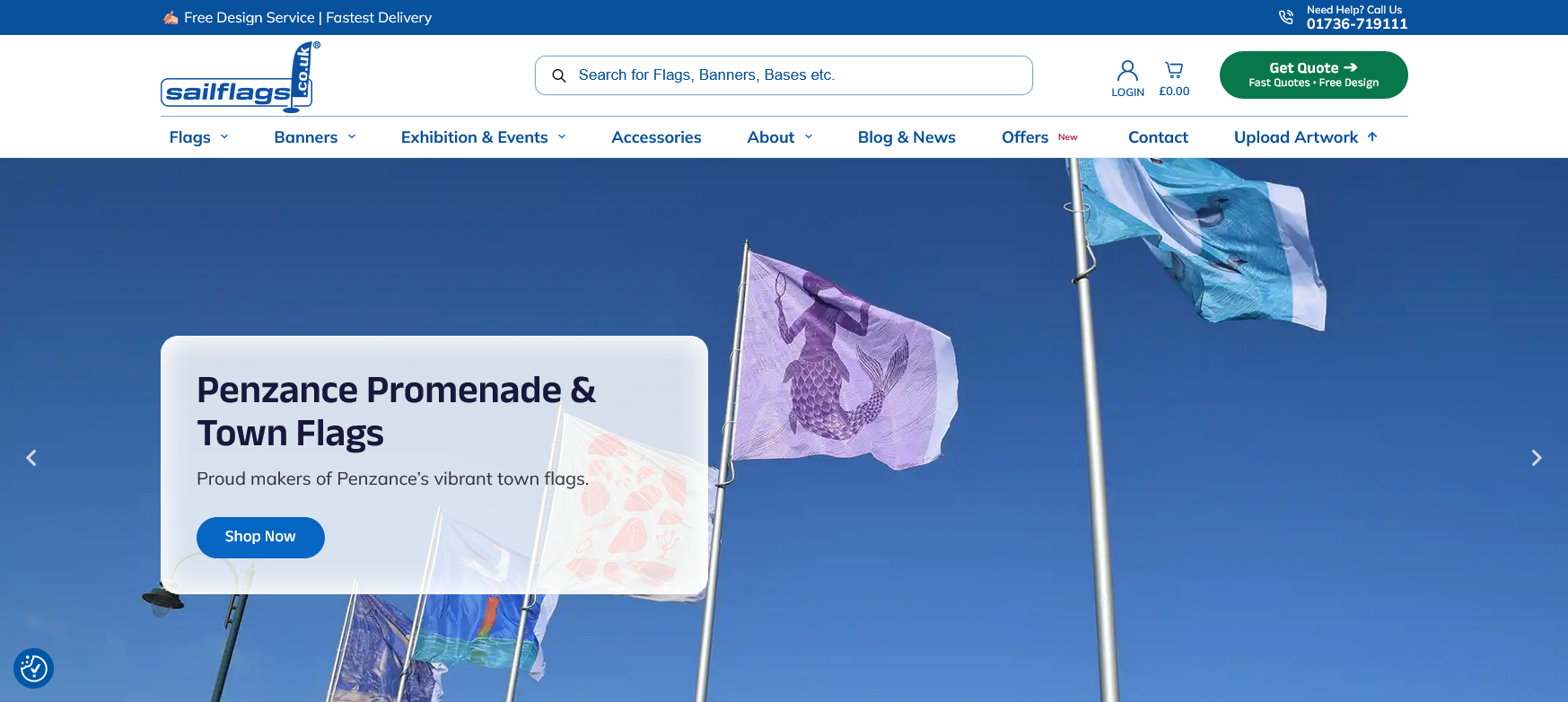 Sailflags Website Screenshot 001