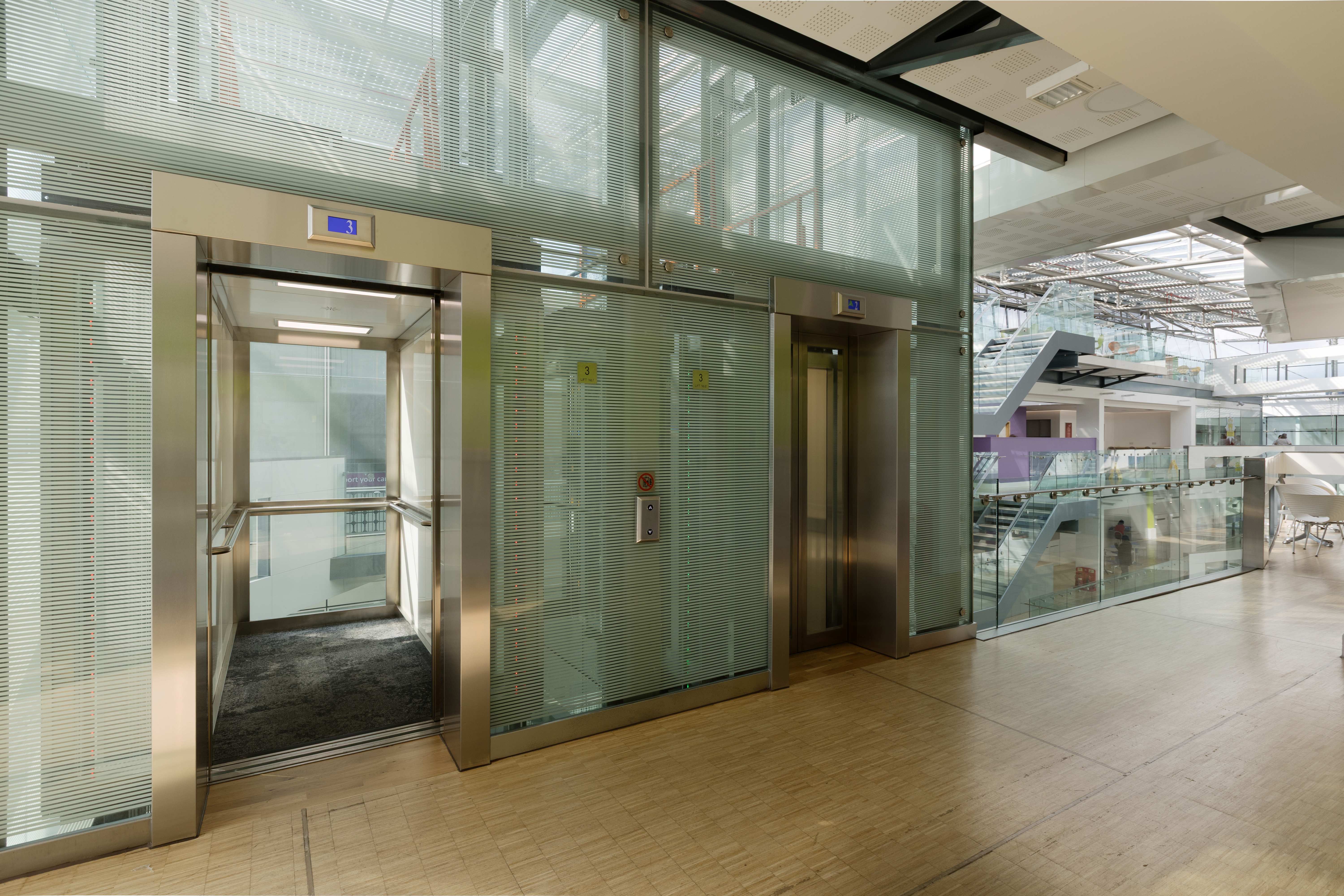 Stannah delivers full lift replacement for contemporary public sector building