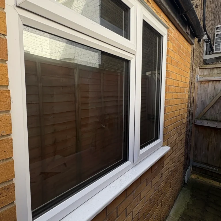 Dual Reflective Window Film Installation
