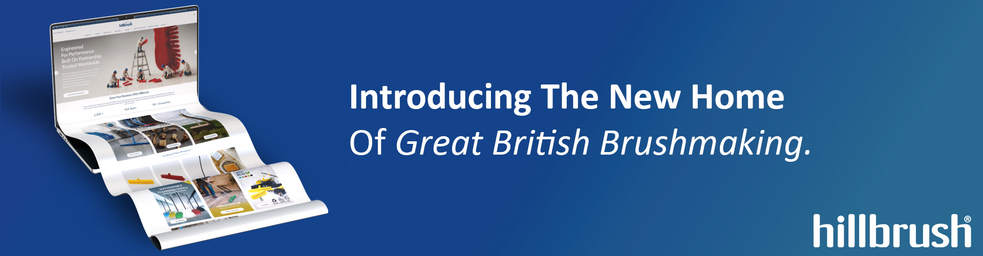 Hillbrush Launches New Website to Improve Product Search, Information and Customer Experience