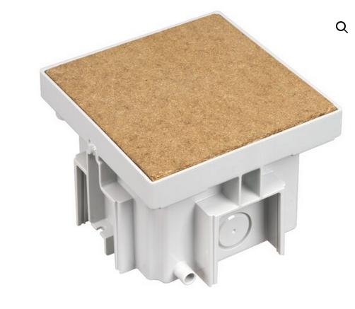 KFT100/72 Single Back Box – Stainless Steel / White