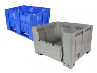 Heavy Duty Plastic Pallet Boxes for Warehousing & Export in Preston