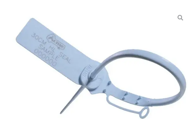 40cm Acme HL Security Seal Standard Numbered Blue