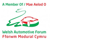 A Member Of / Mae Aelod O - Welsh Automotive Forum / Fforwm Modural Cymru