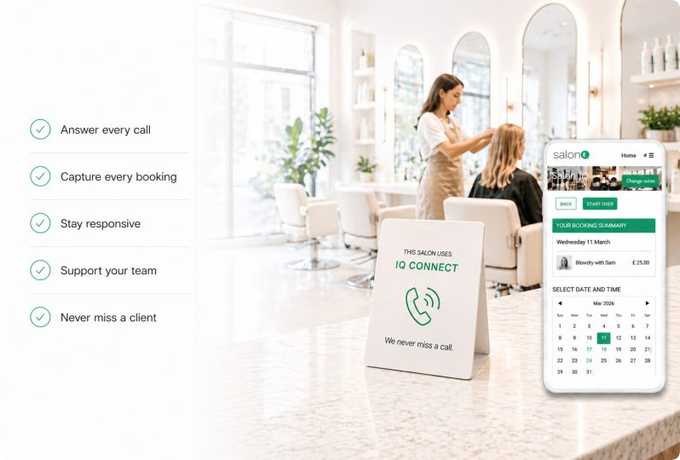 Your Salon Never Misses a Call Again with Your AI Receptionist