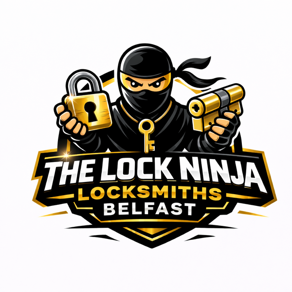 The Lock Ninja Locksmiths Belfast Logo