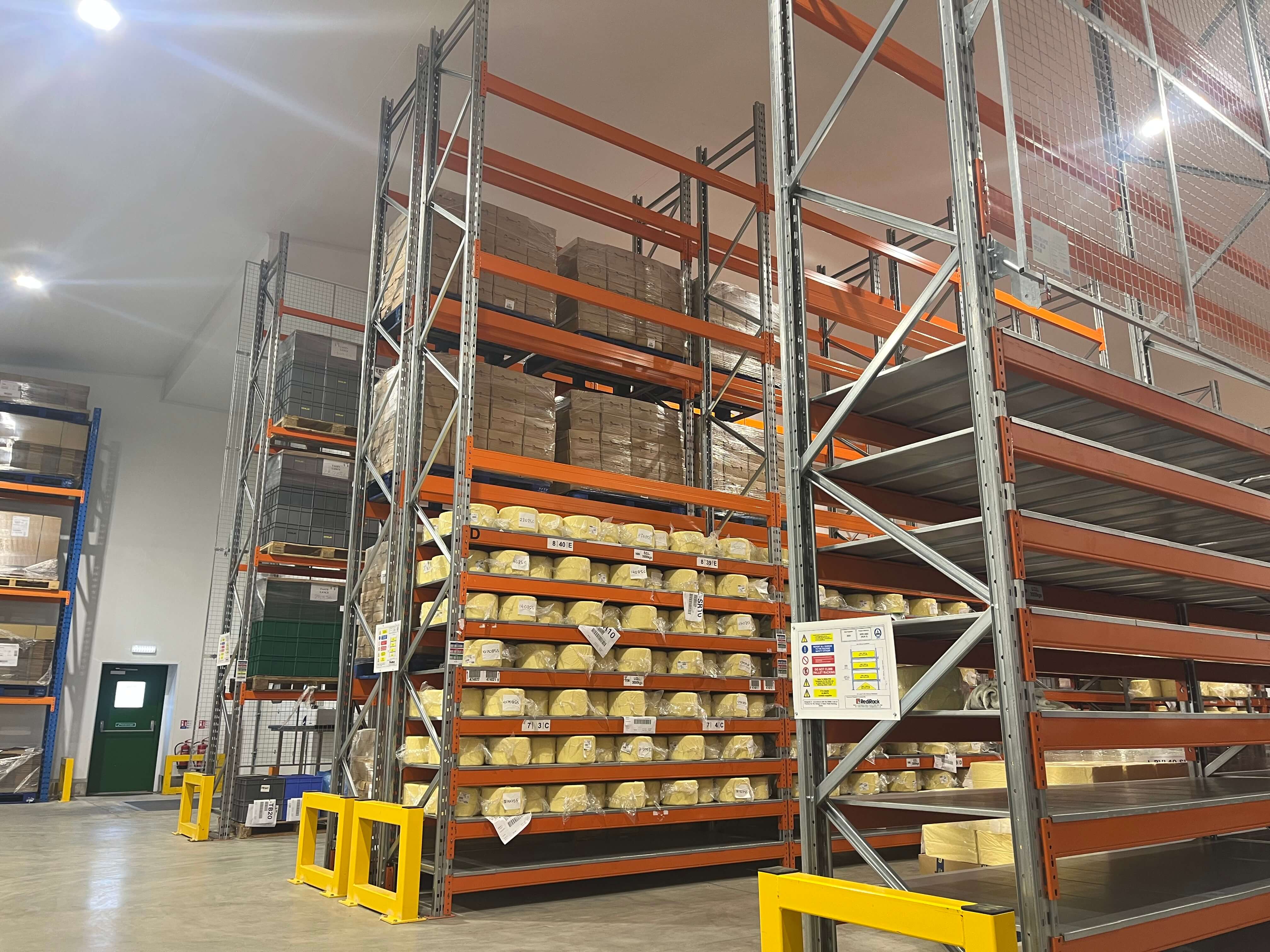 RediRack completes another brie-lliant racking project for Lancashire Cheesemakers