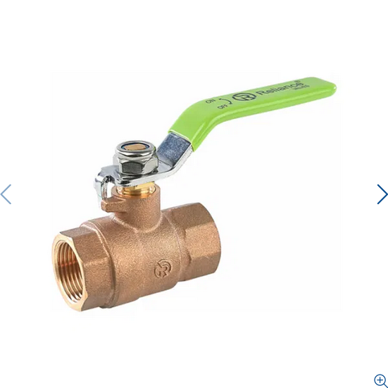 Reliance RWC FBSP Bronze Ball Valve - Lever Operated