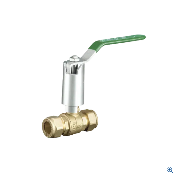 Hattersley Fig 100CEXT 15mm PN16 Ball Valve - Extended Stem