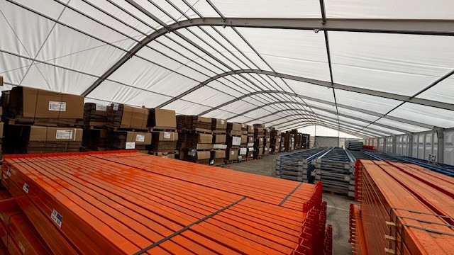 Relocatable Temporary Storage Structure