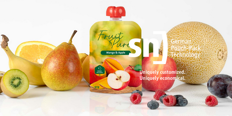 Penn Packaging < Pouch Packaging Machines for Fruit Puree & Pasty Baby Food