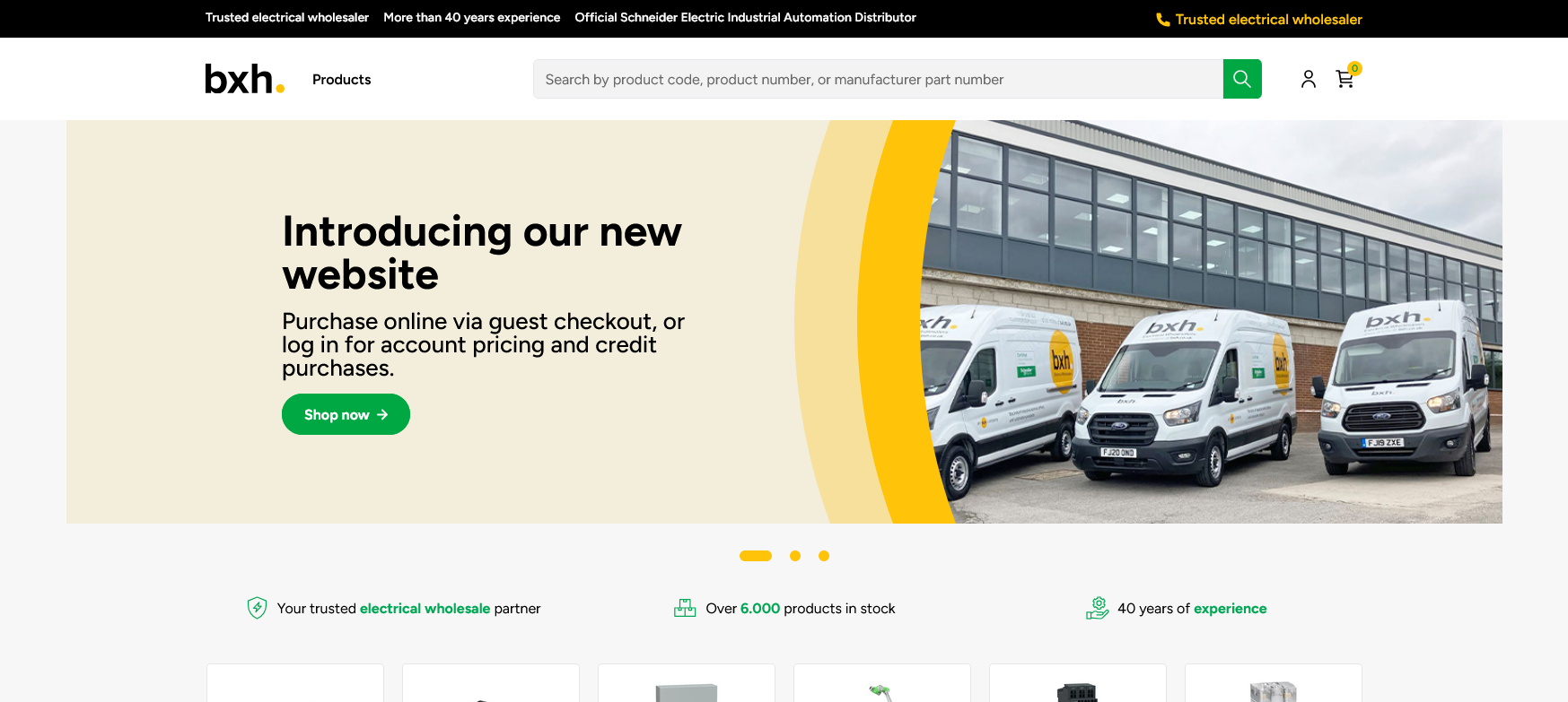 BXH Ltd Website Screenshot 001