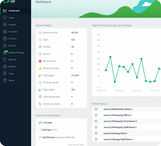 PaperCut MF Print Management