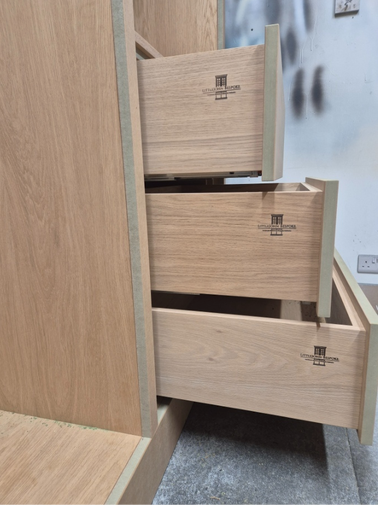 Hand-Finished Cabinetry with Attention to Detail