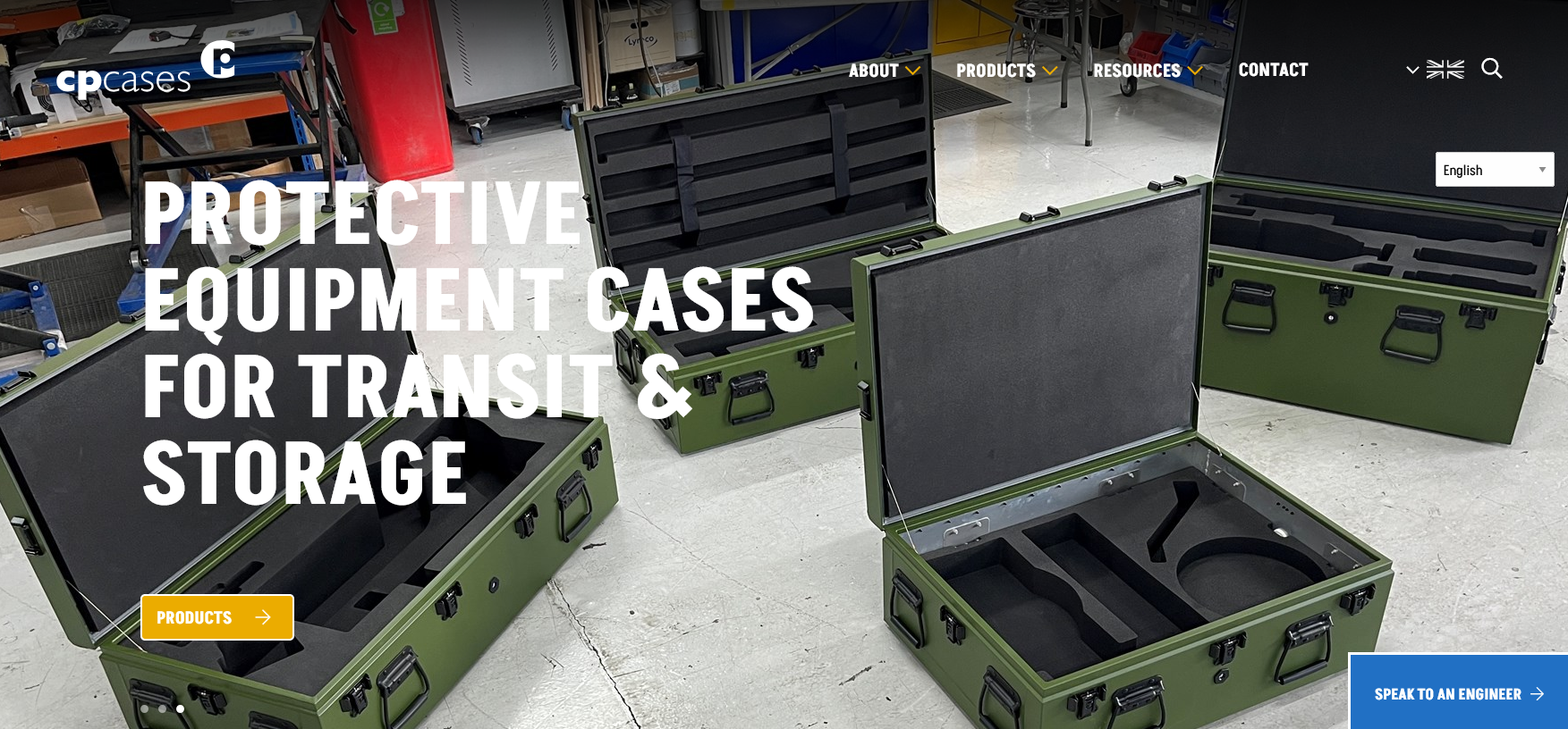 CP Cases Ltd Website Screenshot 001