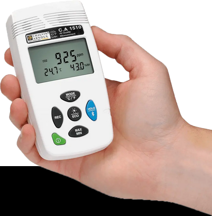Air Quality Data Logging CO2 Meter - Chauvin Arnoux CA1510