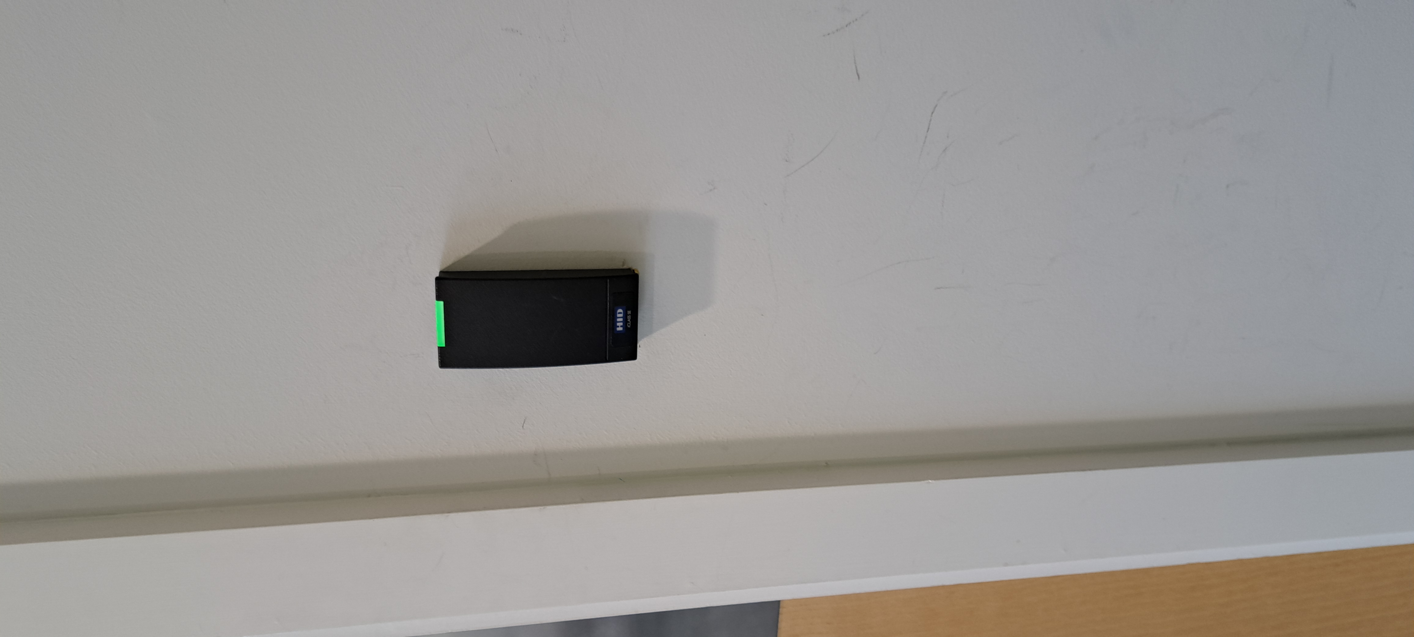 HID Access Control Car Reader at Belazu Warehouse offices