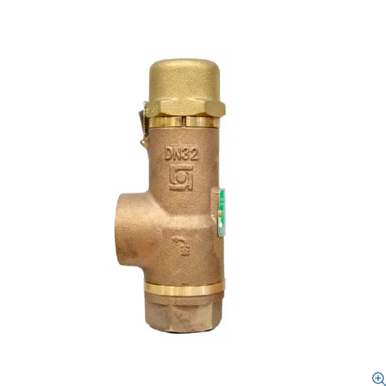 Bailey 707VD Safety Relief Valve Female x Female (AFLAS disk with Dome Top – Suitable for Gas Service)