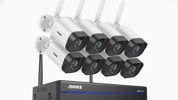 8 Camera HD System Fully Installed