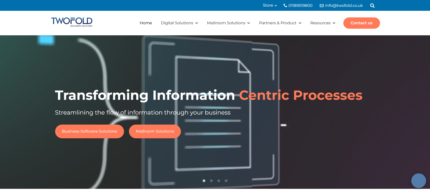 Twofold Ltd Website Screenshot 001