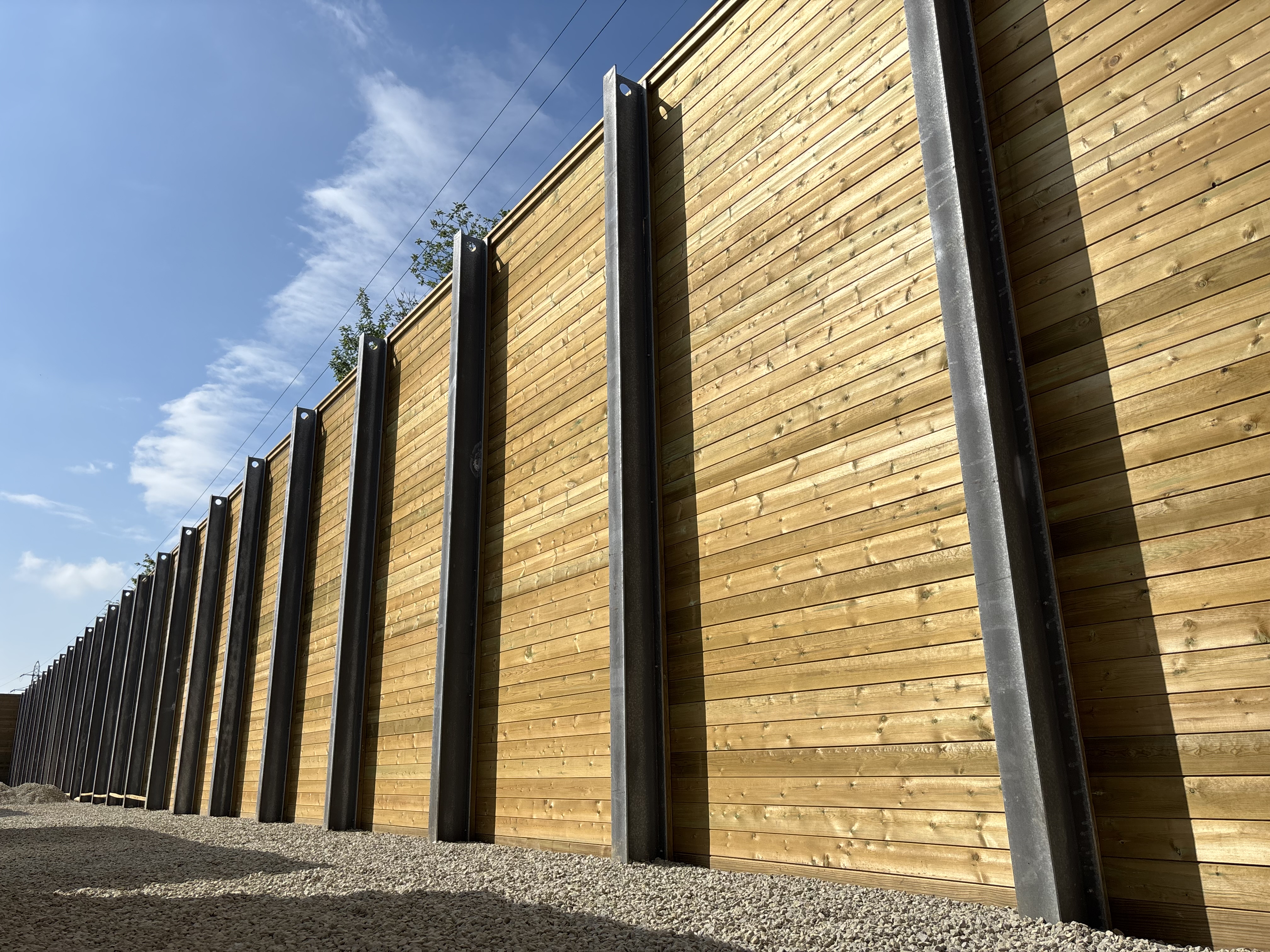 Acoustic Barriers for Battery Energy Storage System Site