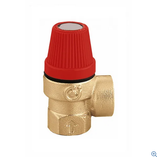 Altecnic / Caleffi 311 Series Safety Relief Valve 3/4" x 3/4" F x F 3 Bar - 311530