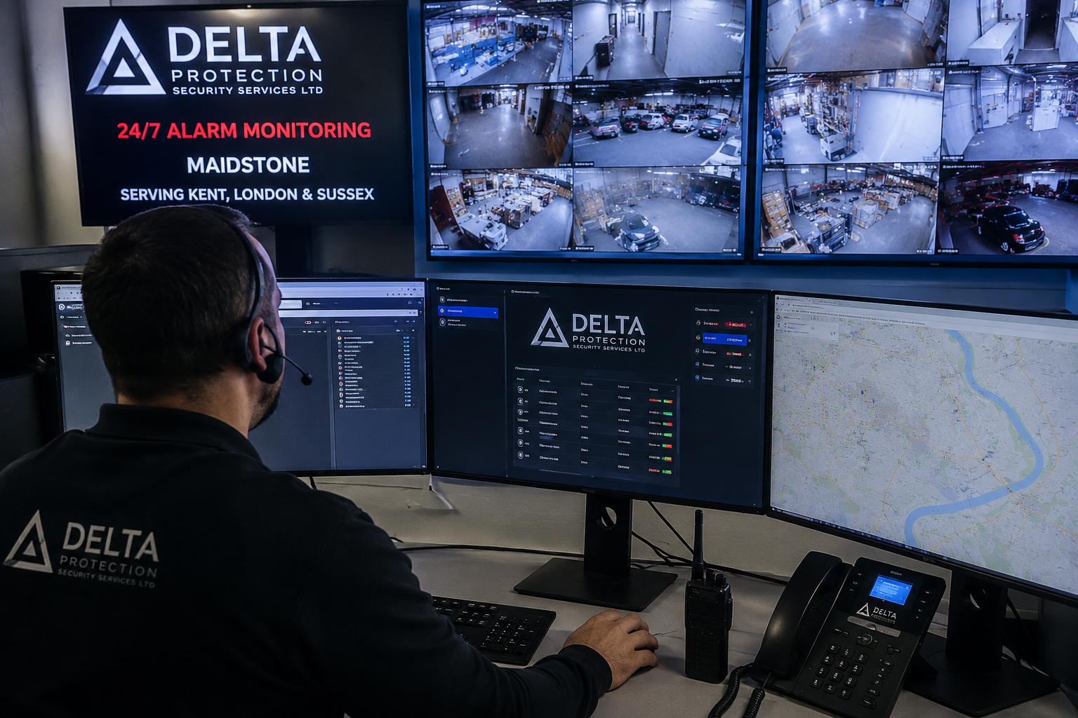 Alarm Monitoring Services in Maidstone | Serving Kent, London & Sussex