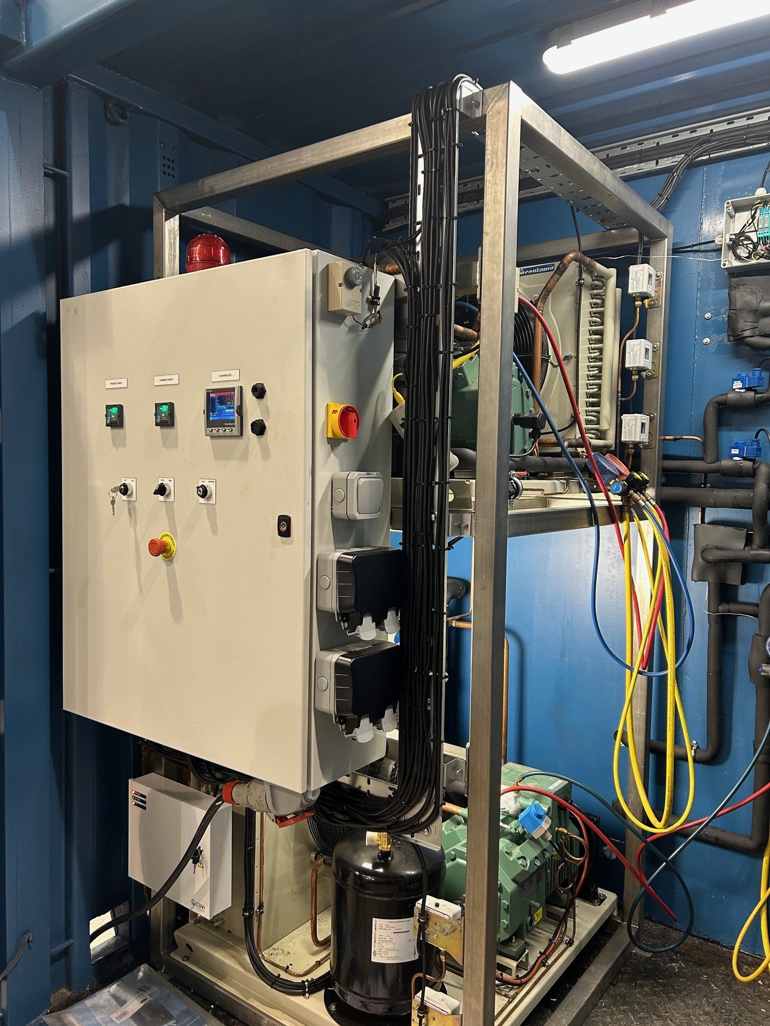 Refurbishment of Chambers by Fitting New Cascade Plant systems for Defence Company.