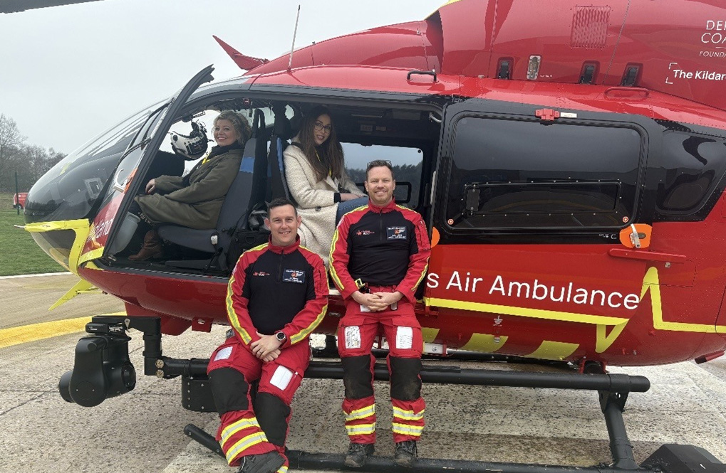 Brandily Visits Midlands Air Ambulance Charity: Why Supporting Local Charities Matters