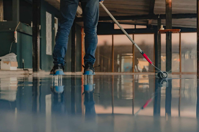Custom Epoxy Flooring Design Installation