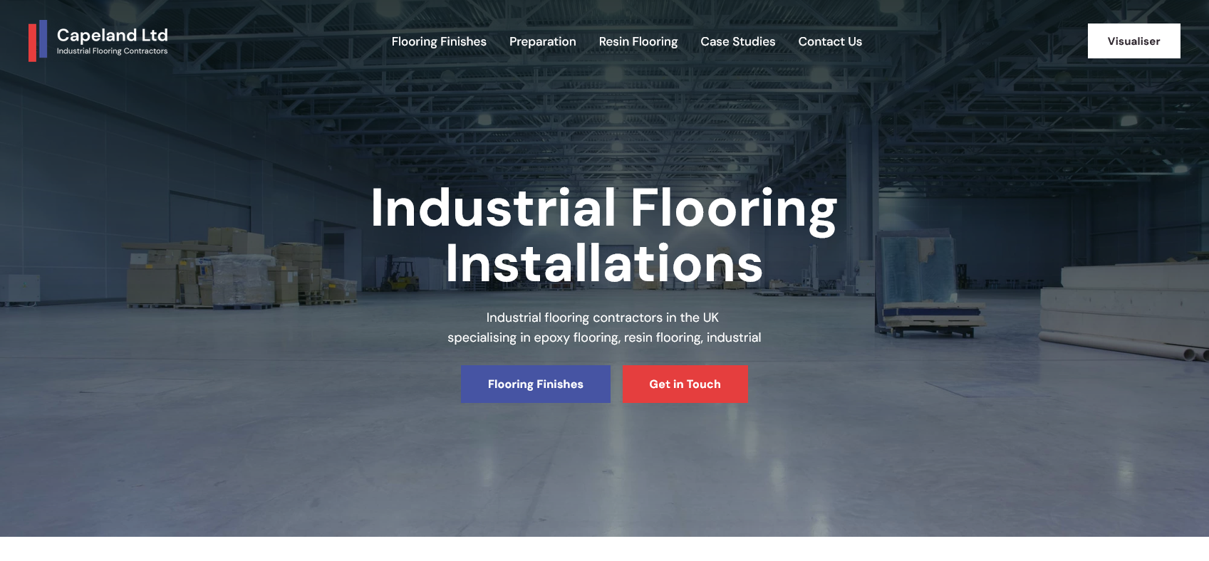 Capeland Ltd Website Screenshot 001