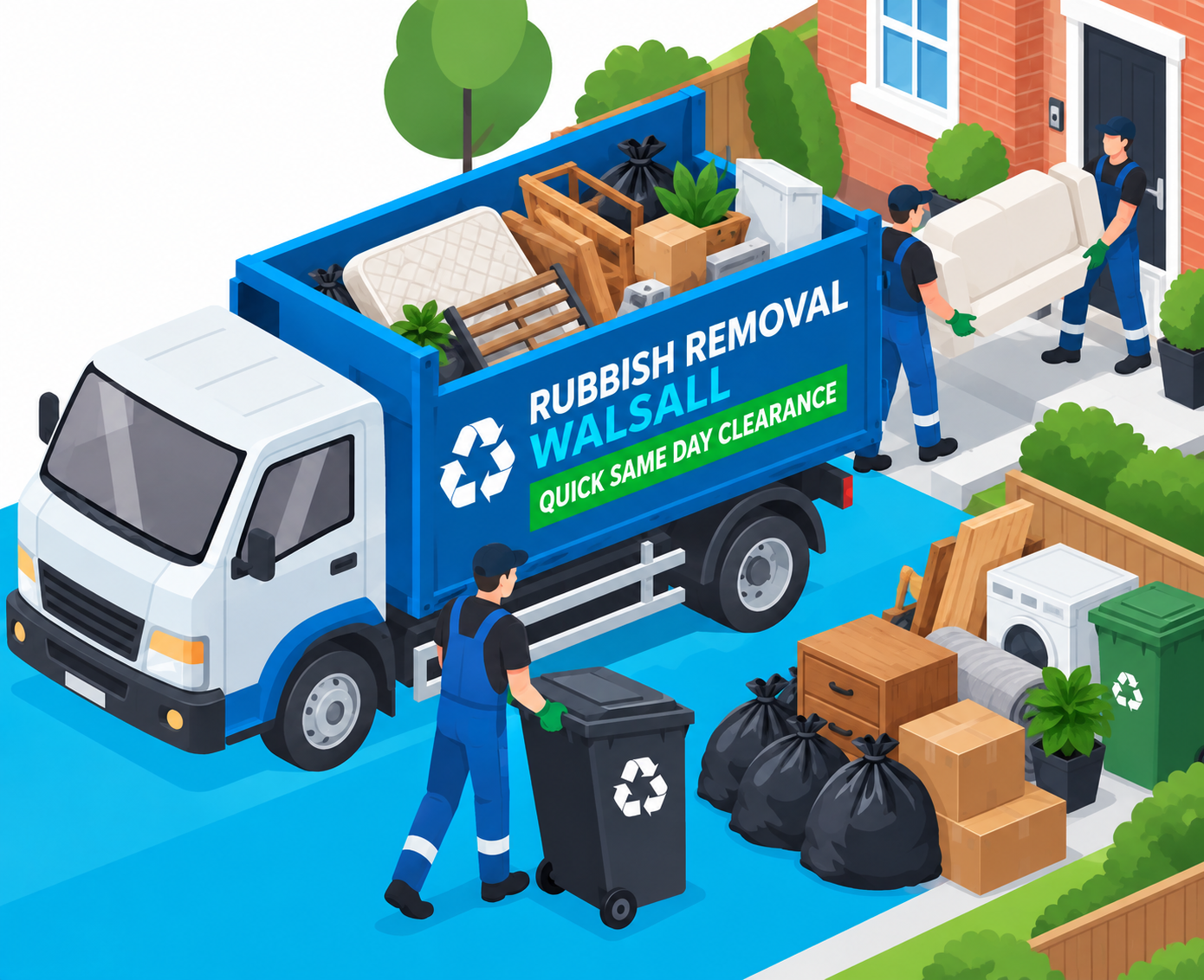 Trusted Rubbish Removal Walsall | Quick Same Day Waste Clearance Services