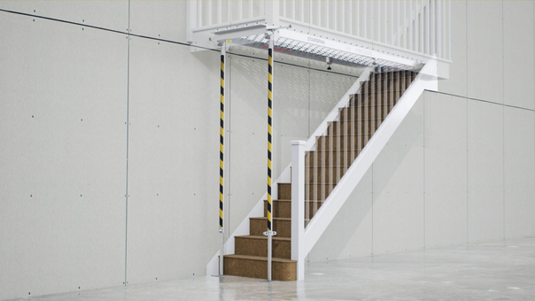 StairSpan Stairwell Protection System in Oxfordshire
