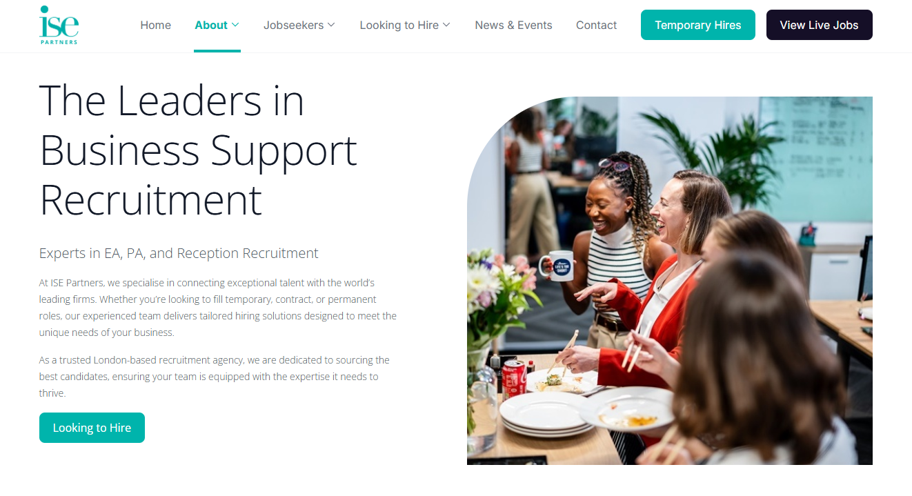 The Leaders in Business Support Recruitment