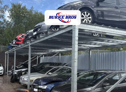 Case Studies: Bespoke Car Racking Solution – Burke Bros Recovery