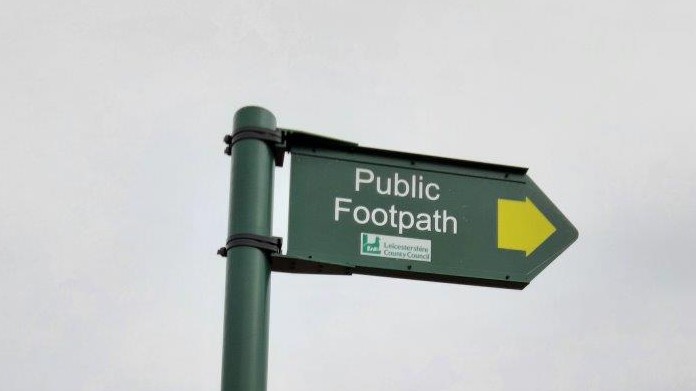 Park style Finger post or sign post with 3 directional arms & ball finial, in aluminium, by Shelley Signs