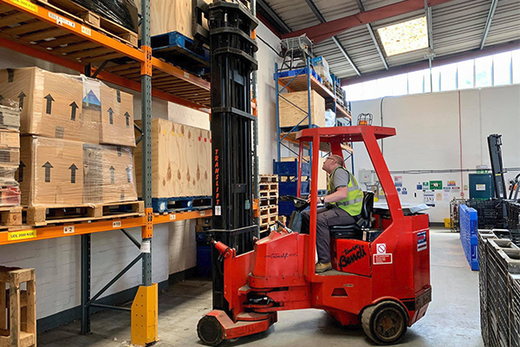 Pivot Steer Truck Training in Merseyside