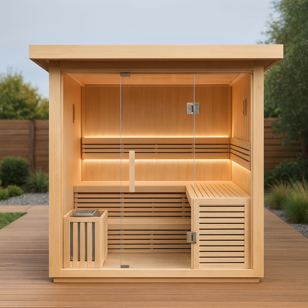 Centuraheat 4 Person Steam Outdoor Garden Sauna