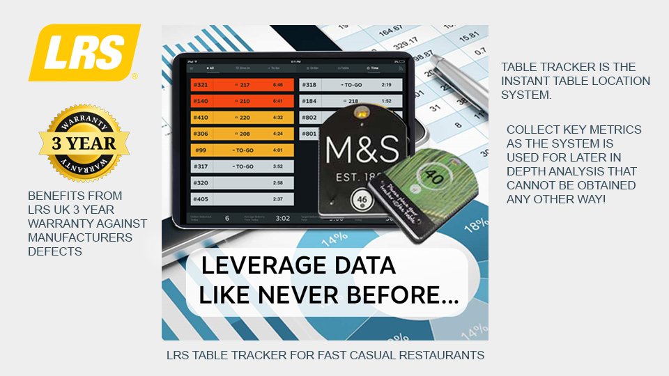 Table Tracker from LRS for Fast Casual Restaurants