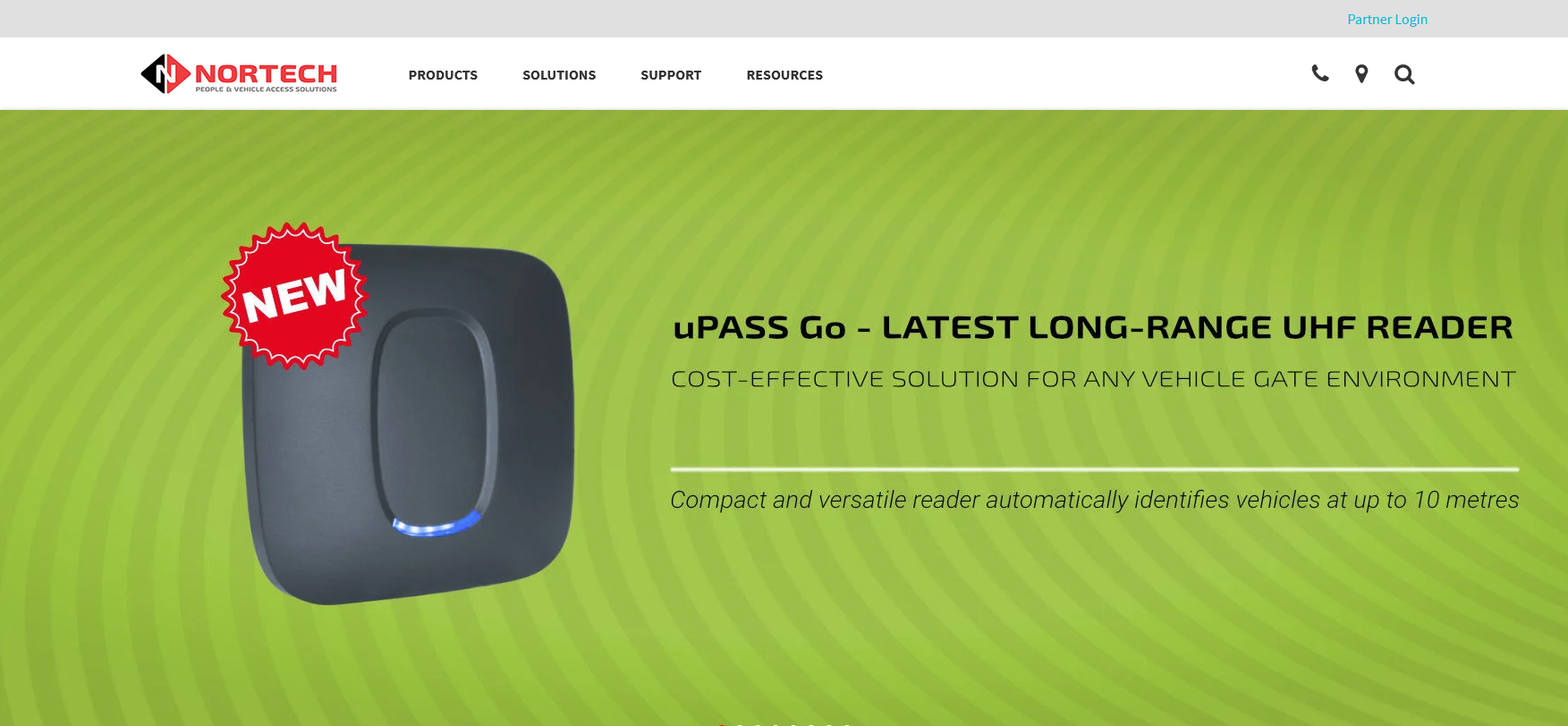 Nortech Control Systems Ltd Website Screenshot 001