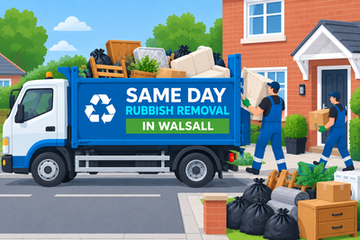 Same Day Rubbish Removal in Walsall