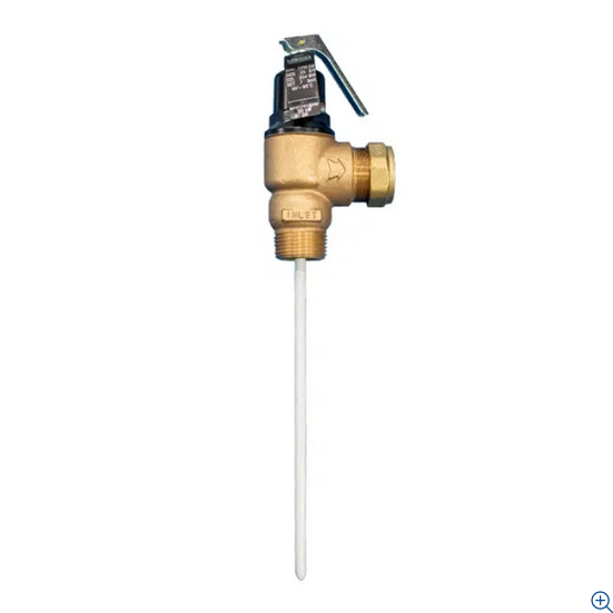 Reliance RWC TPR28 Pressure & Temperature Relief Valve 1" x 28mm 7 Bar - PTEM100050