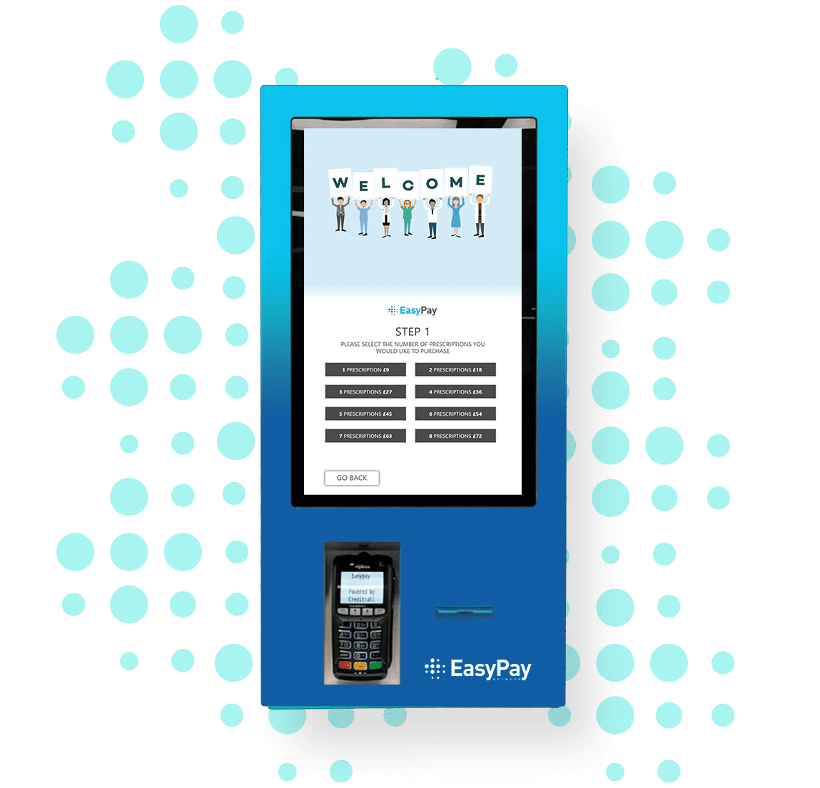 Charity Donation Contactless Kiosks