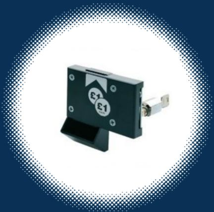 £1 Coin Assa Coin Lock