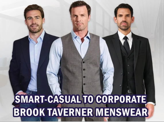Smart-Casual to Corporate: Brook Taverner Menswear