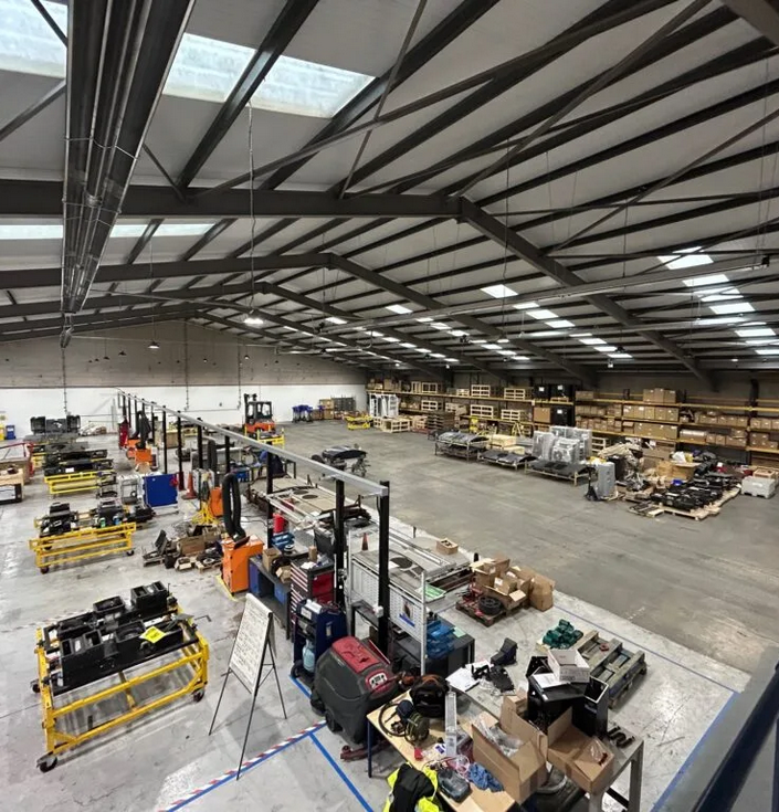 Case Studies: Industrial Unit Radiant Heating Solution - Bemrose Park