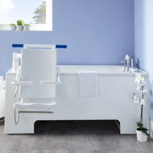 Excel 300 Fixed Bath with Detachable Seat Transporter